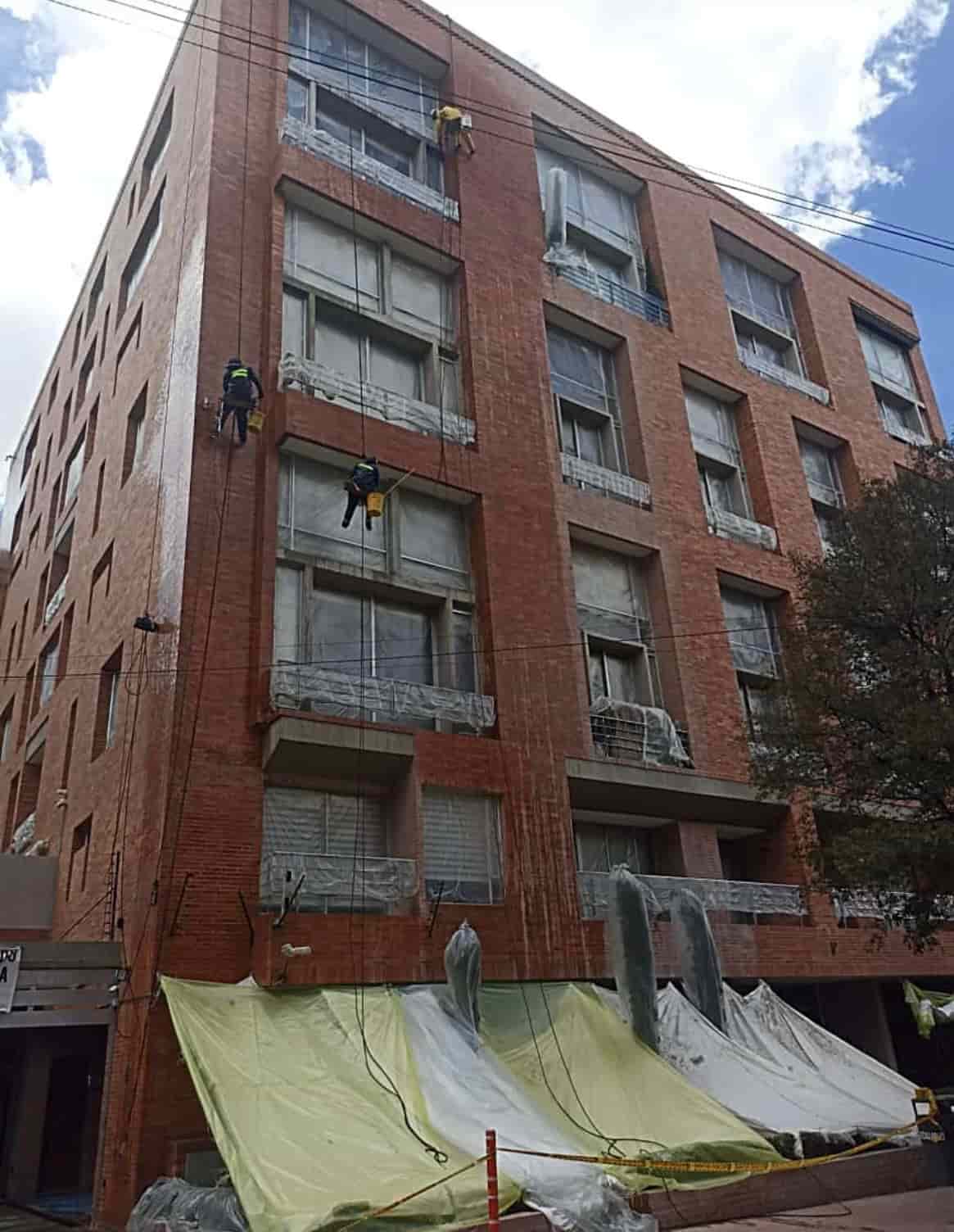 Lavado de fachadas en Bogota