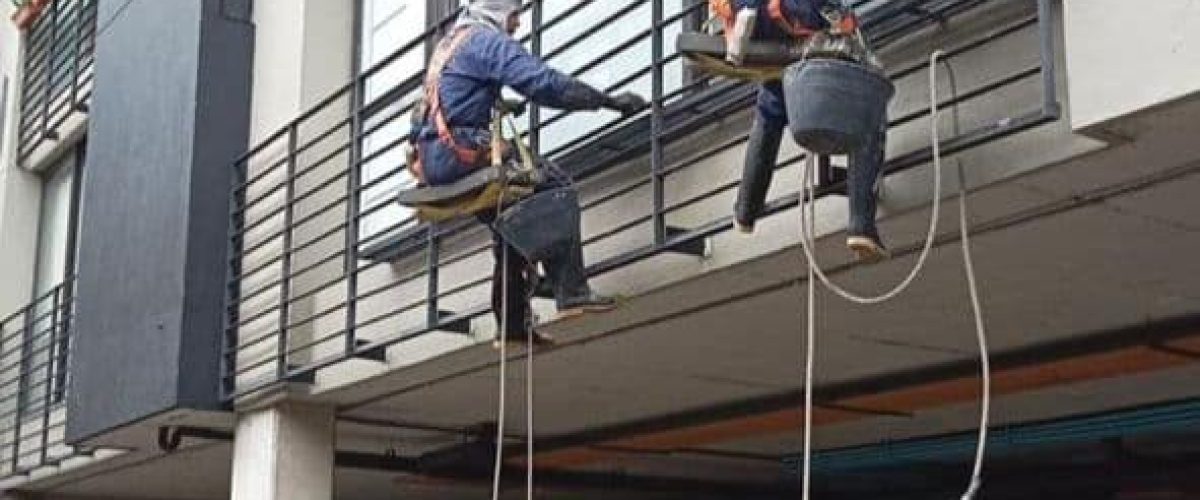 Restauracion de fachadas Trabajos en altura Bogota